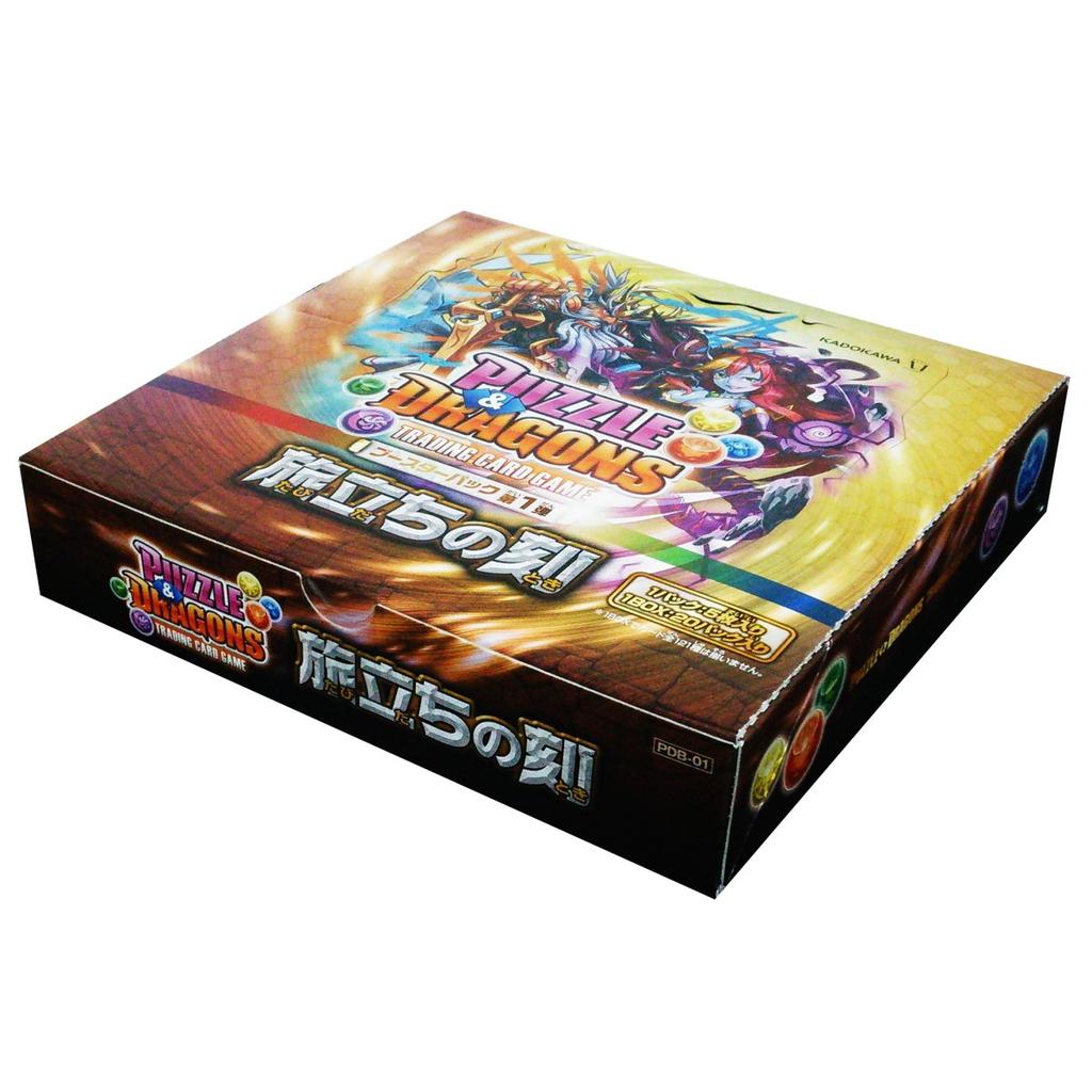 Puzzle Dragons TCG Booster Pack Time of Departure BOX & PDB-01 Vol. 1