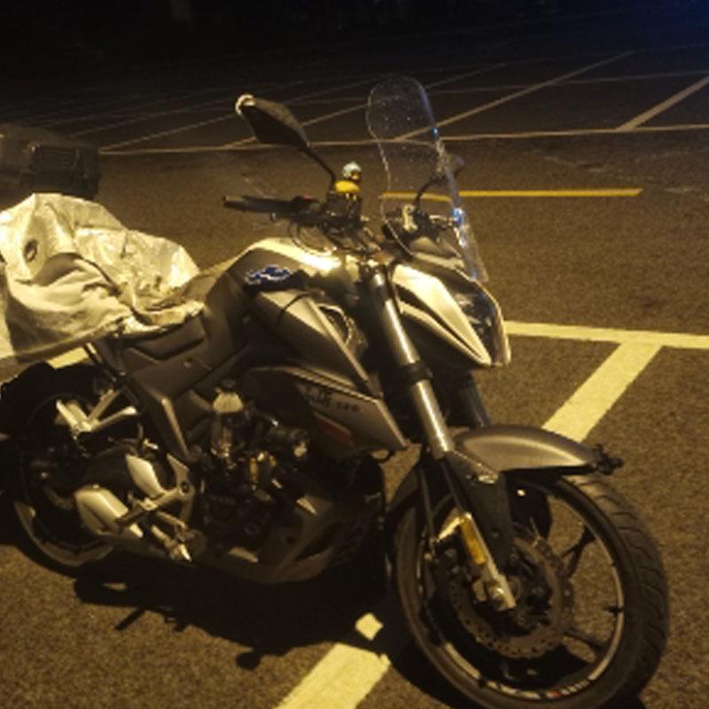 Совместимое ветровое стекло для Haojue DKS, Suzuki, Honda, CB400F, GL и других мотоциклов.