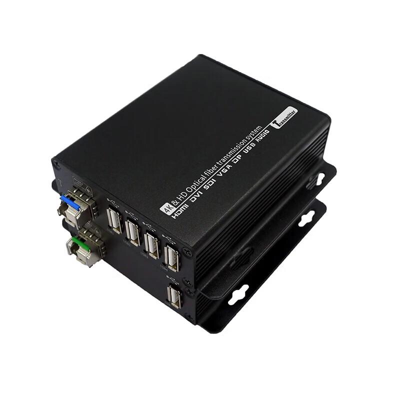 Yeren 4-портовый USB 2.0 удлинитель по оптоволокну