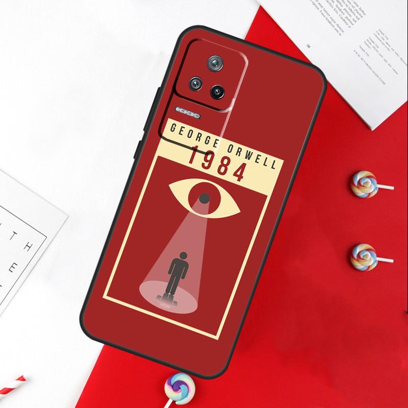 1984 Джордж Оруэлл Чехол для Xiaomi 15 Ultra 13 14 11T 12T 13T 14T Pro POCO X7 Pro X3 X5 X6 M6 F5 F6 Pro