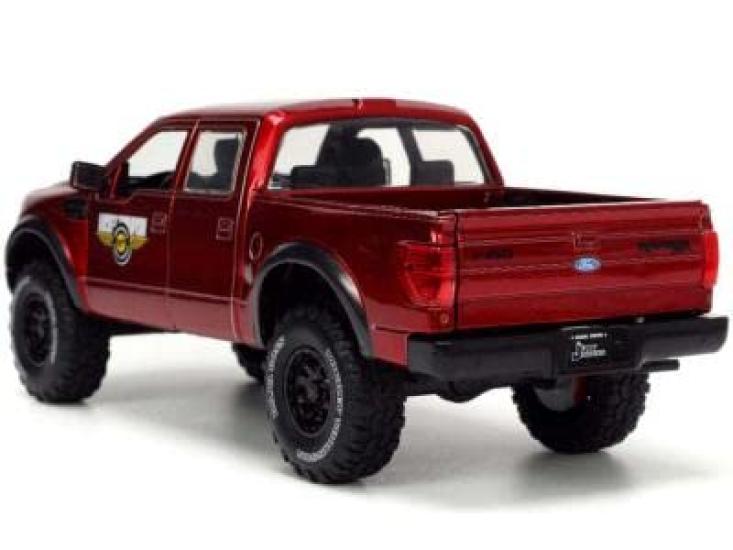 Jada TOYS Jada Toys Just Trucks Масштаб Ford SVT с багажником для шин 124 "2011 F-150 Raptor" [Товар]