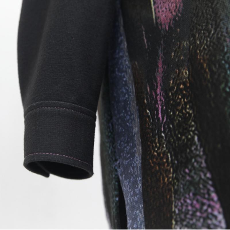 Shiz Madam Long Shirt Jacket Graffiti J31732
