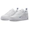 Nike Air Force 1 07 LV8 Reflective Swoosh — мужские кроссовки White Dark Marina Blue FB8971-100