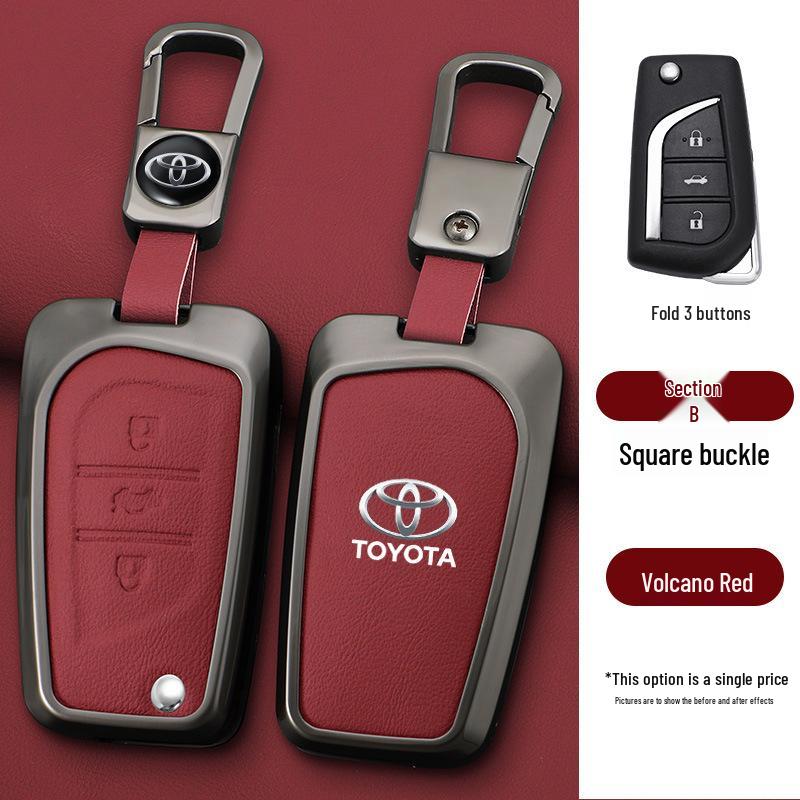 Чехол для ключа Toyota для моделей Corolla, Highlander, RAV4 и Reiz