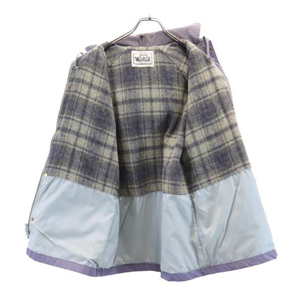 Woolrich Винтажная куртка на молнии 70-х годов, белый ярлык, фиолетовая, мужская, б/у
