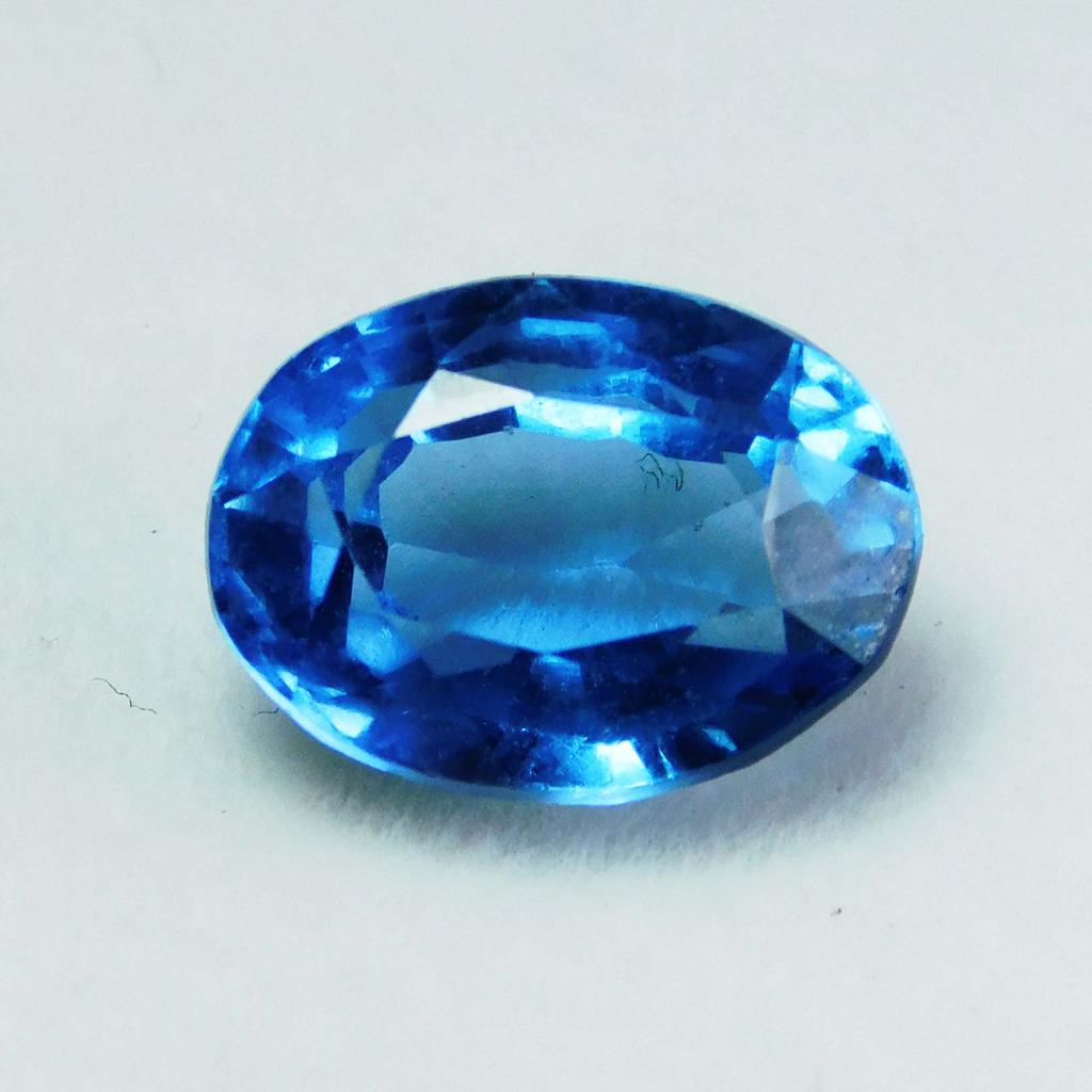 Natural Blue 8.60 Ct Sapphire Sapphire Earring Loose Gemstone Oval Cut