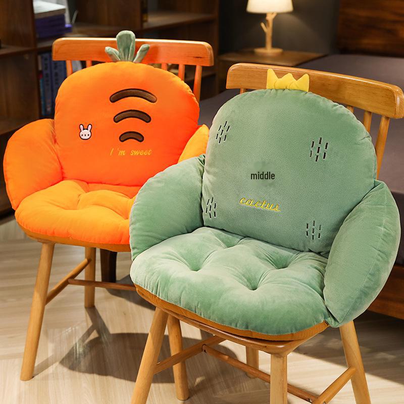 Мягкая подушка для офисного кресла для длительного сидения — эргономичная поддержка спины и сиденья