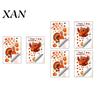 Turkey Pumpkin Maple Leaf Stickers Thanksgiving Static Window Clings, Cartoon Double No?Glue Festival Atmosphere Layout Supplies Glass Decals,