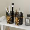 Light Luxury Mouthwash Cup High Appearance Brush Cup Transparent Cup Toothbrush Cup Home Wash Cup Glacier Pattern