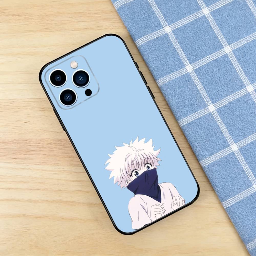 Killua HunterXHunter Case For iPhone 17 16 15 14 13 12 11 Pro Plus Air Max Mini E Soft Silicone Cover