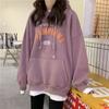 Hooded Hoodie for Women, Autumn Letter Print Thin Design, Versatile Student Loose Top Jacket for Women Pullovers & Long Sleeves (women’s)
