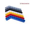 32271 Совместимая изогнутая балка 3x7 и 9 отверстий для Lego, Строительные блоки для роботов, Образовательные технологические аксессуары, Игрушки для свободной сборки