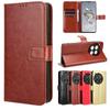 Wallet Card Slot Kickstand Leather Flip Case for OnePlus 12 One Plus 12R Protective Cover Shockproof Holder Business Full Protection Cover