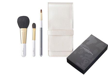 Кисти Кумано, Chikuhodo, Аутентичные, Набор из 3 предметов G-серии (Г-1, 3, 7) S-G-3, с кейсом