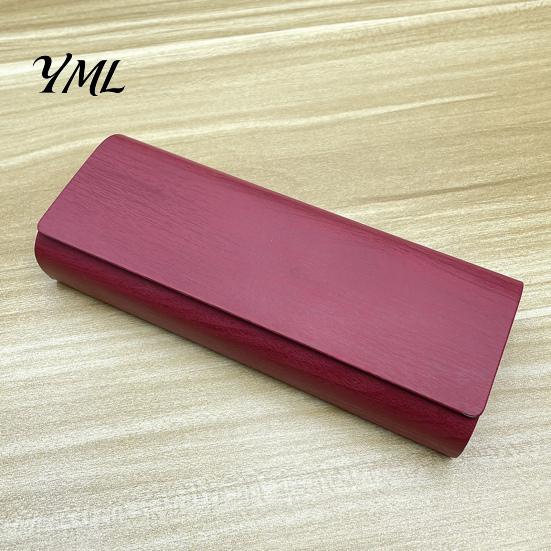 Protective Case for Outdoor Leisure Hard Shell Eyeglass Case, Magnetic Closure Glasses Portable Slim Reading Organizer Men Women Sunglasses