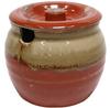 Red and White Condiment 4 X Earthenware Japanese Commercial Container, No. [12.3 11.3cm] [Japanese Restaurant, Inn, Tableware, Use]