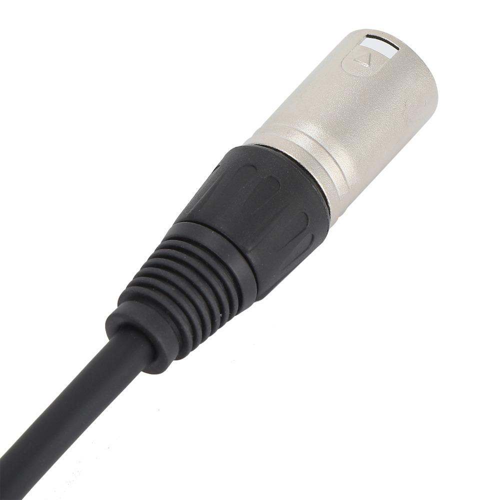 1m/3.3ft Microphone Cable 3Pin XLR Male to 3Pin XLR Female Male to Female Cable for Speakers