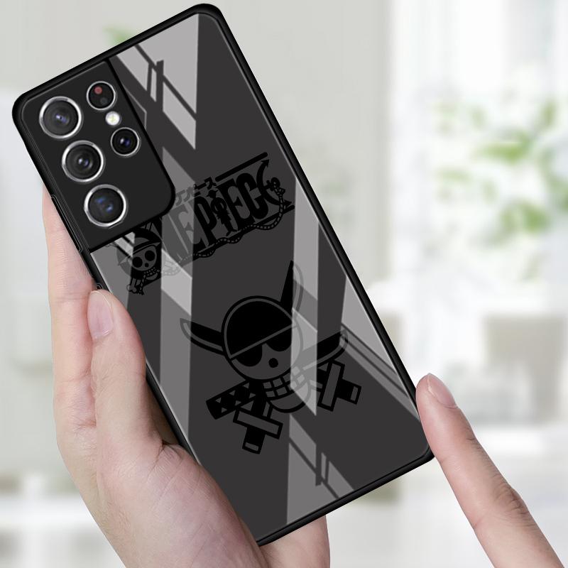 Чехол с логотипом аниме OneS P-ieceS для Samsung Galaxy S25 Note 10 20 8 9 S9 S23 Plus S10 S20 FE S24 Ultra S22 S21 S8