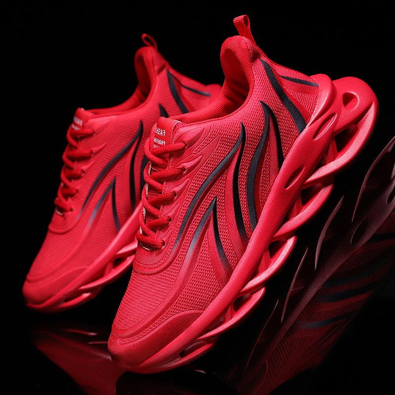 Мода 2024 Новые Горячие Дышащие Сетчатые Кроссовки Корейская Версия Универсальные Спортивные Кроссовки Модные Повседневные Кроссовки Мужская Обувь