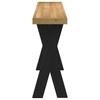 Vidaxl Stolik Konsolowy, Noain, 120X30X75 Cm, Lite Drewno Sosnowe
