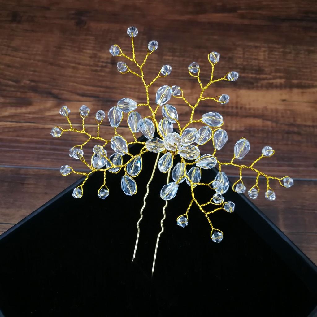 Женская U-образная шпилька металлическая заколка-зажим для волос заколки искусственный жемчуг свадебная тиара аксессуары для волос свадебные прически инструменты для дизайна