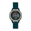Женские часы Fairhaven Digital, зеленый силикон, SR6349,