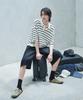GLW Striped Collar Half Knit Ivory