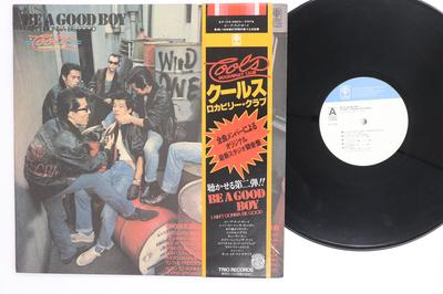 Виниловая пластинка COOLS ROCKABILLY CLUB Be A Good Boy I Aint Gonna Be Goo 3B1006 TRIO 1977 Япония Obi Японский PopRock Б/у
