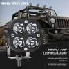3 Inch Mini Led Work Light Square Car Yellow White Spotlight 12V 24V Off Road Fog Lamp for Lada Truck 4X4 4WD Car Accessorie