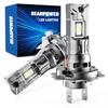Светодиодная лампа H7, 30 000 Лм, на 700% ярче, 6500 K, холодный белый, встроенный светодиод H7,