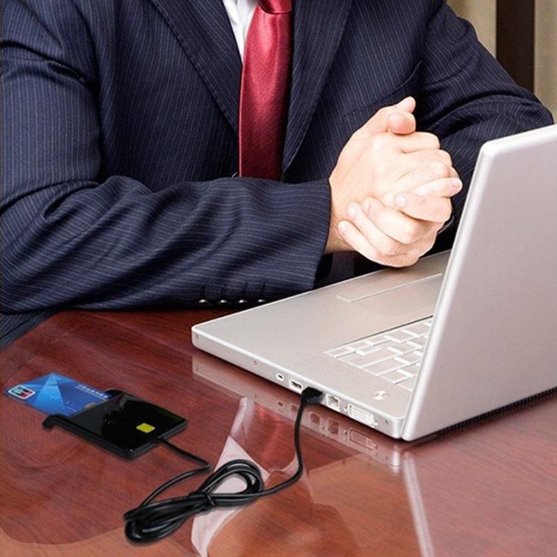 USB-считыватель смарт-карт для банковских карт Ic/Id Emv Card Reader Высокое качество