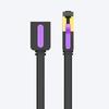 Male To Female Cat 7 Extender Cable PVC CAT7 Ethernet Cable Ethernet Extension Cord  Computer