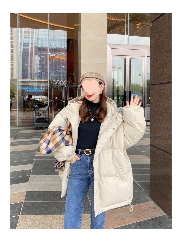 Женский свитер на флисовой подкладке: Плотный, Модный, Теплый Базовый Слой с Полувысоким Воротником для Осени/Зимы.