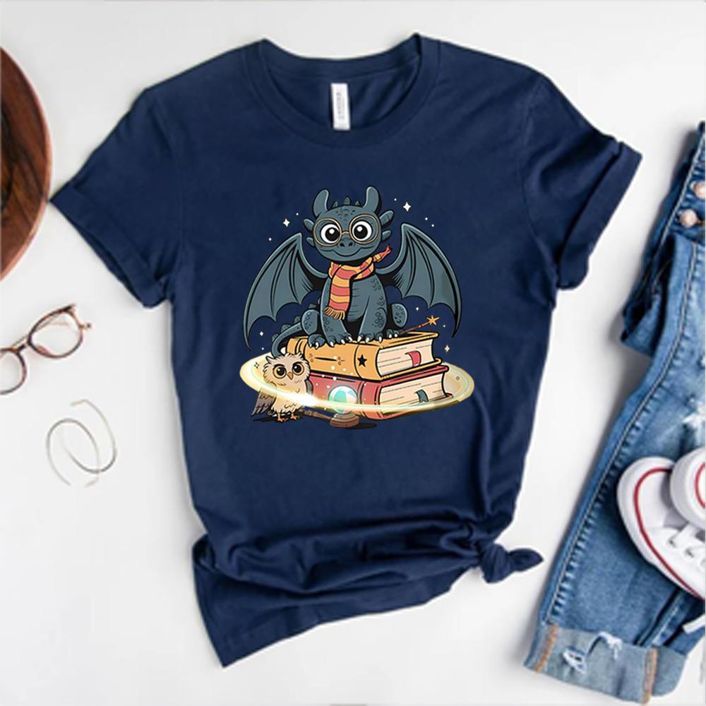 Toothless Vintage Tshirt How To Train Your Dragon Tshirt Dragon Graphic T Shirts Bookish Shirt Unisex Women Short Sleeves Tops