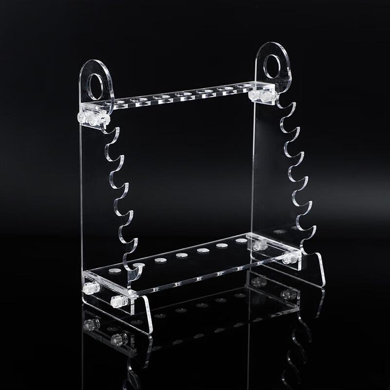 Chiweng 28-Hole Rotatable Acrylic Pipette Rack