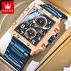 OLEVS Brand Watch Student Multi Functional Steel Strip Quartz Watch Night Light Men's Watch 2958