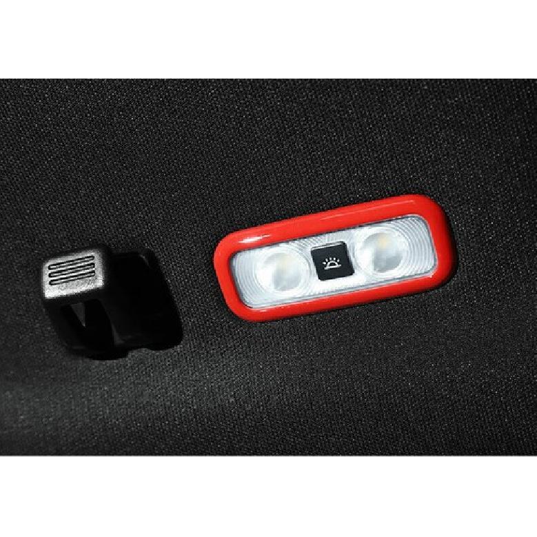 Накладка на переключатель задней лампы для чтения автомобиля 1 шт. Для Ford F-150 2015- Ярко-красный