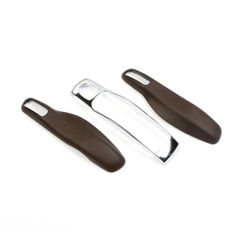 Leather Fob Remote Keys Case Key Cover Key Shell Replace For Porsche Boxster Cayman 911 Panamera Cayenne Macan