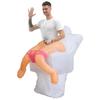 Funny Inflatable Toilet Costume, Adults