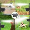 2 IN 1 Motion-activated Sprinkler Animal Repeller Sprinkler Scaring Away Wild Animals Solar Sprinkler Large Area Irrigation Tool