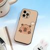 Милый K-Kawaii Капибара Чехол для телефона Силиконовый Мягкий Для IPhone 17 16 15 14 13 12 11 X XR Plus Pro Max Plus