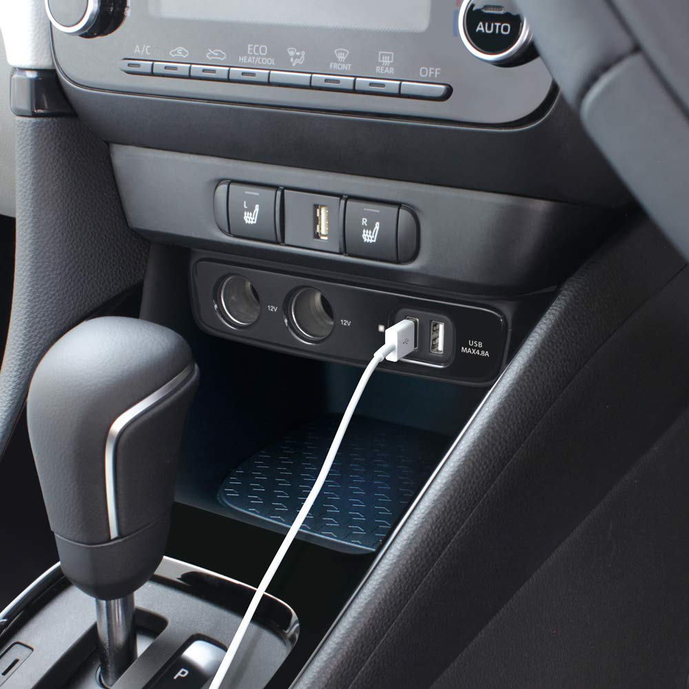 Tsuchiya Yac Toyota Yaris Cross Специализированная розетка-расширитель Power Box Черная SY-YA4