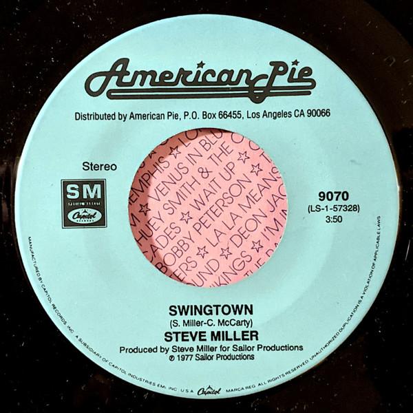 7inch Record STEVE MILLER - Swingtown / The Joker 9070 American Pie 1985 US Rock Used