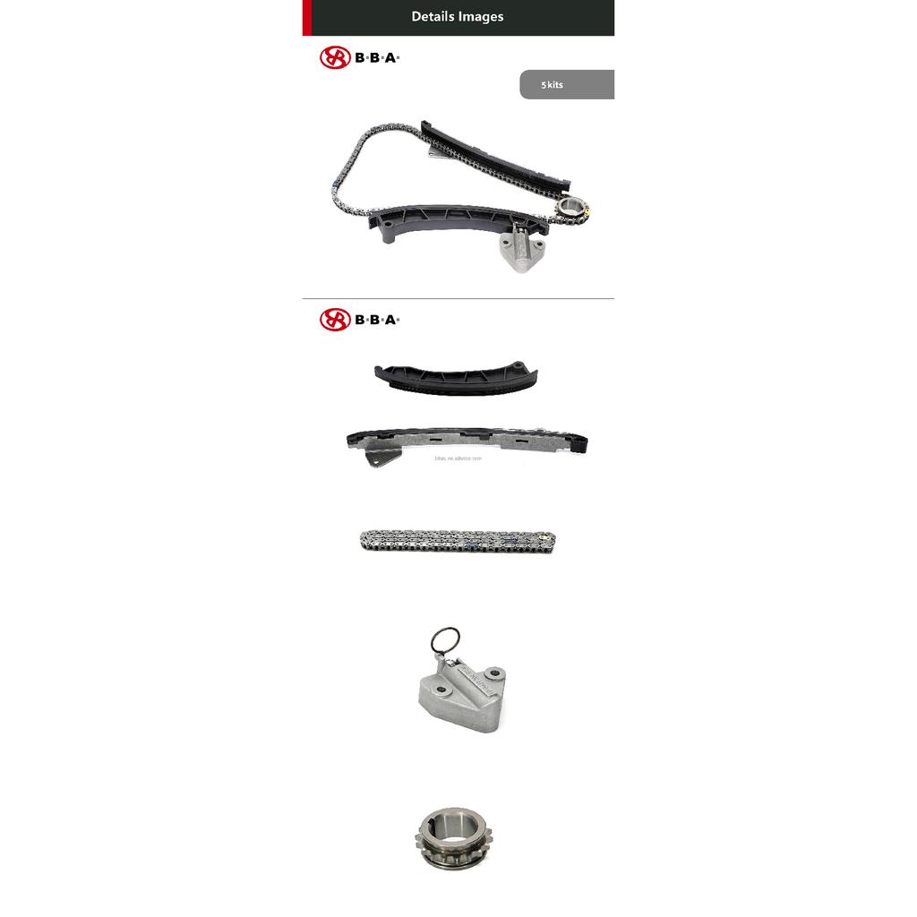 Engine Timing Set 5 Pieces with DAN20L  Engine N18-1021790-01 Timing Chain Kit & Accessories for DF 2.0L DAN20L