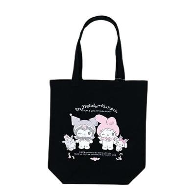 Сумка-тоут My Melody Kuromi Anniversary Angel Черная 50-й и 20-й