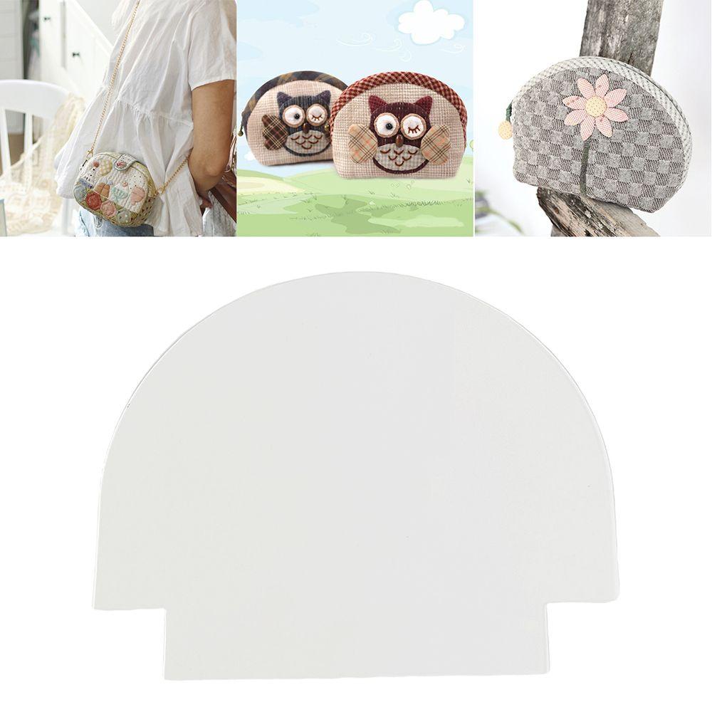 Шаблон для квилтинга DIY, шаблон милого узора сумки, шаблон для вырезания, швейная линейка, шаблон для шитья кошельков