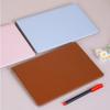 PU Leather Whiteboard Notebook Reusable Erasable Writing Board Whiteboard  Desktop Using