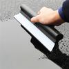 Car Flexible Soft Silicone Wiper Window Cleaning Glass Scraper Silicone Handy Squeegee Auto Blade Clean Scraping Film
