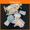 Rilakkuma Dreamy Cotton Plush Keychain With Pp Cotton Filling For Kids And Fans