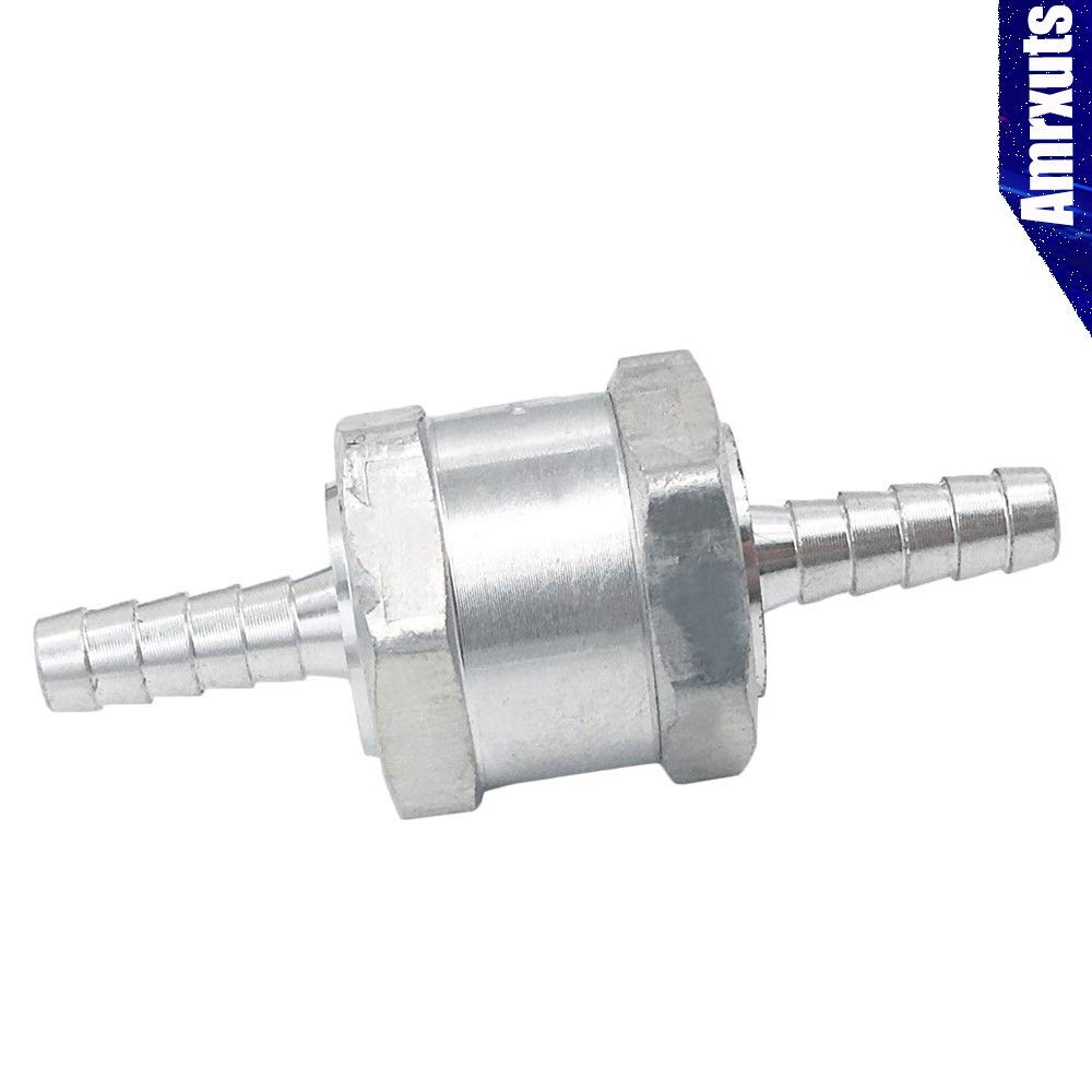 Amrxuts 6мм 6мм 1/4 Топливный Обратный Клапан Односторонний Бензин Дизельное Топливо